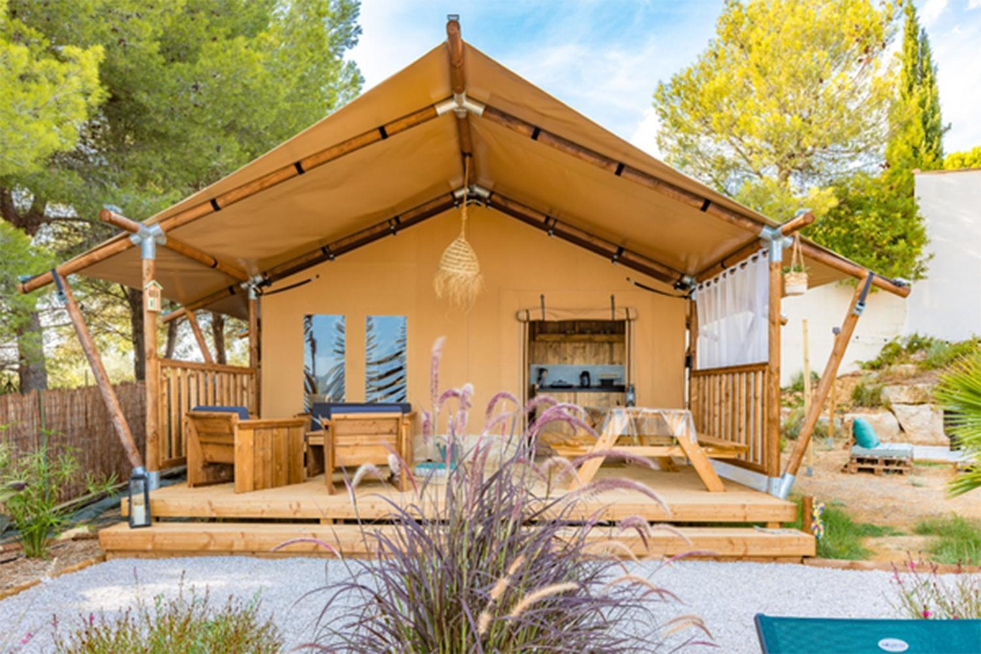 Camping Le Val De Cesse Mirepeisset Eksteriør billede